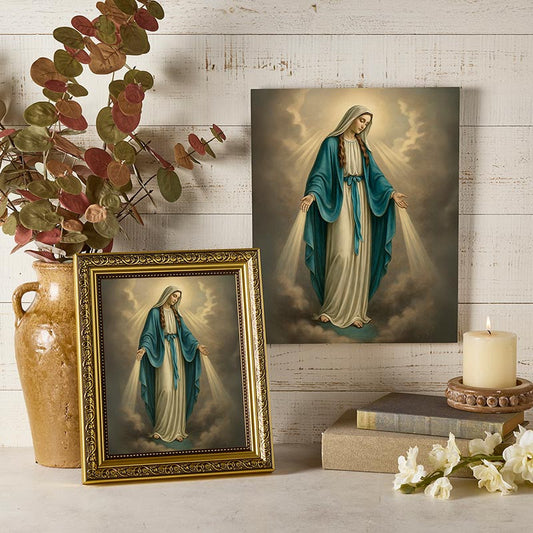 Mary Full of Light Framed print