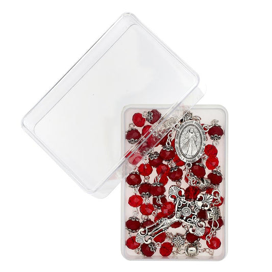 Sun Crystal Rosary - Divine Mercy
