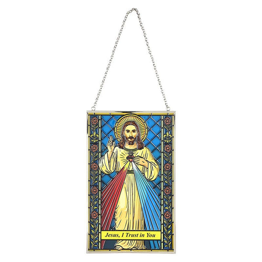 Divine Mercy Stained Glass