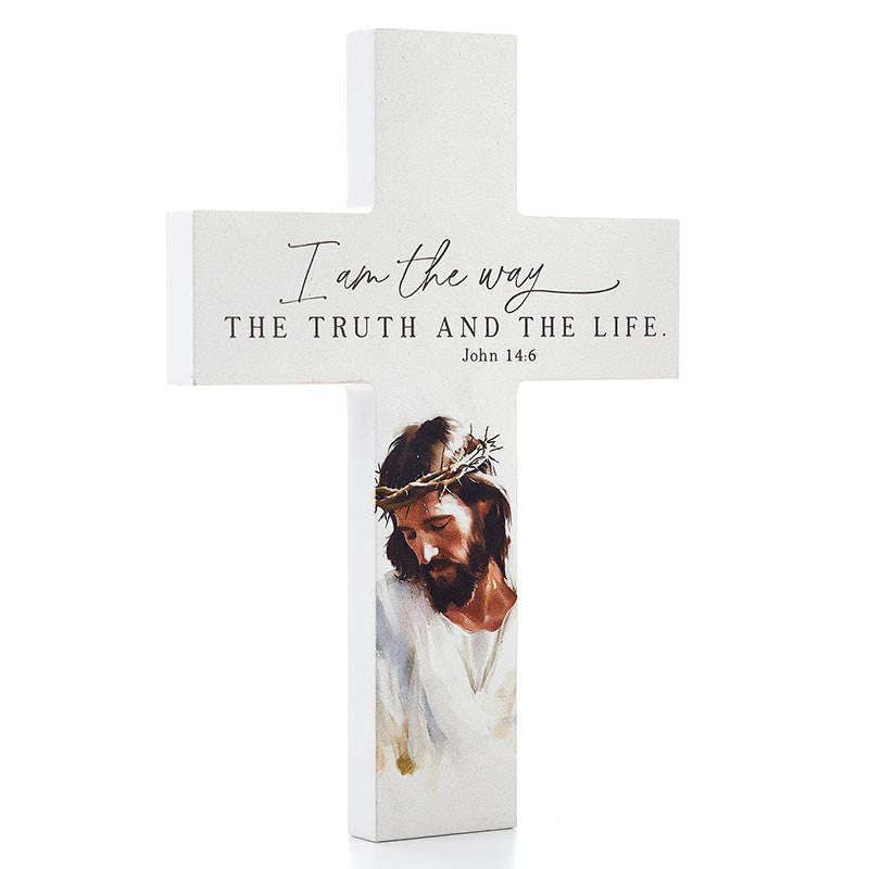 The Way The Truth The Life Collection Wall Cross - The Lord Will