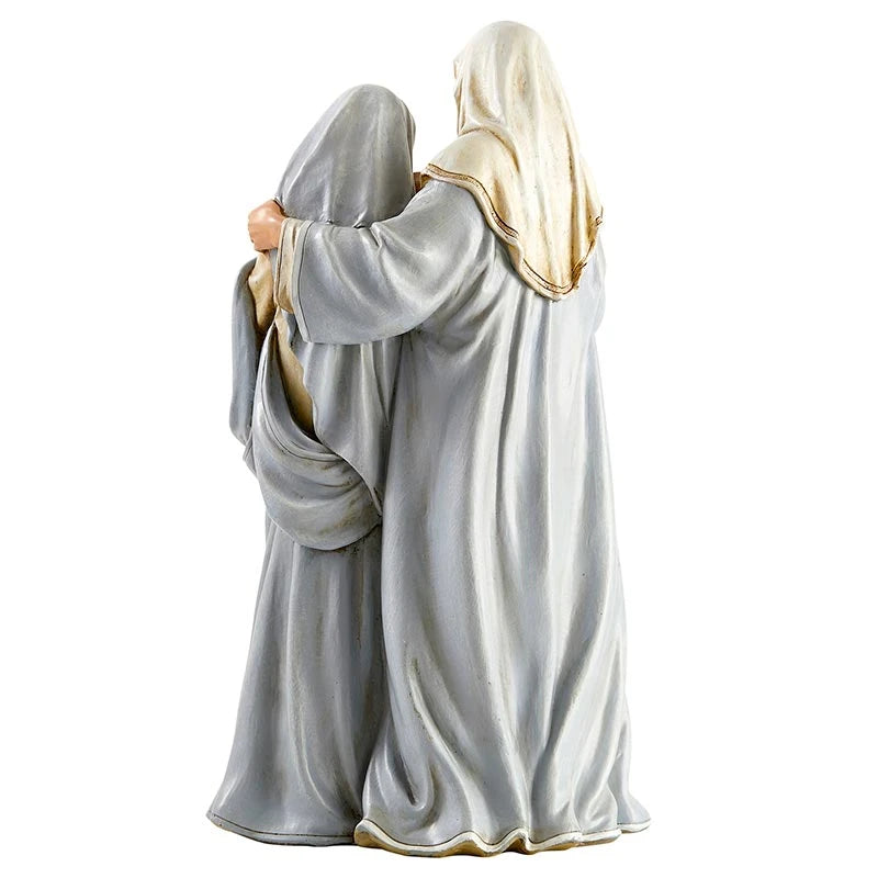 12" H Adoring Family Statue