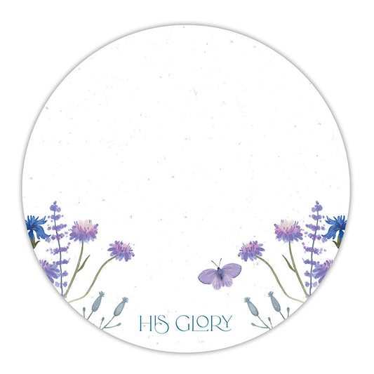 Created For His Glory Die Cut Sticky Notes (4 Asst)