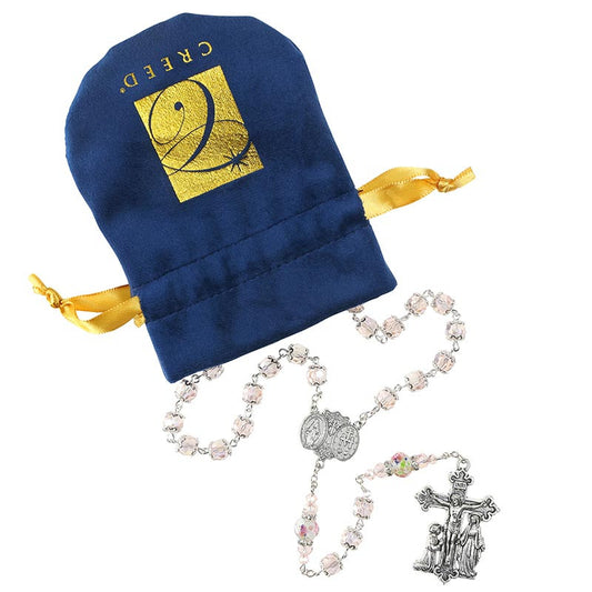 Pink Miraculous Guilia Signorelli Rosary