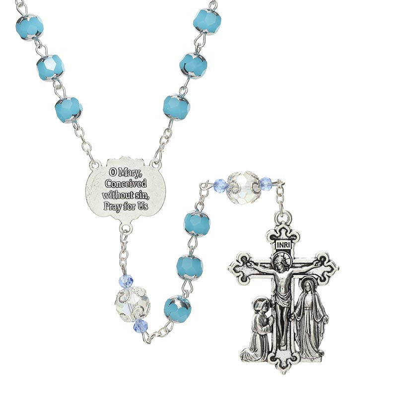 Miraculous Guilia Signorelli Rosary- Glass Cathedral