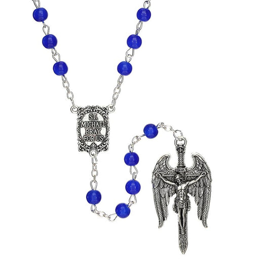 Sapphire Saint Michael Guilia Signorelli Rosary