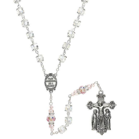 Crystal Holy Family Guilia Signorelli Rosary