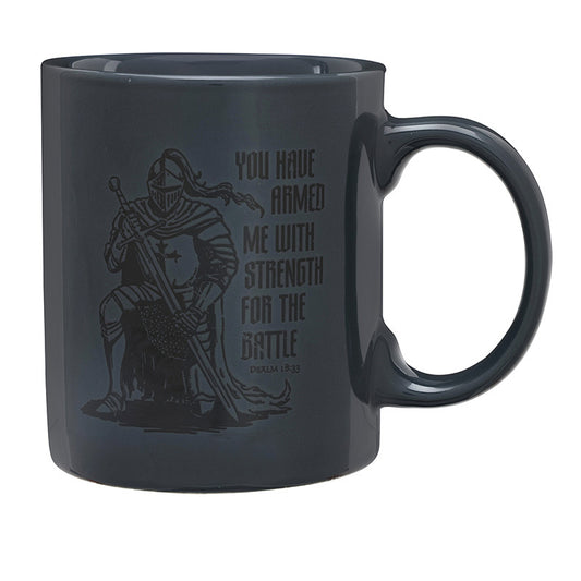Armored in Strength Coffee Mug
