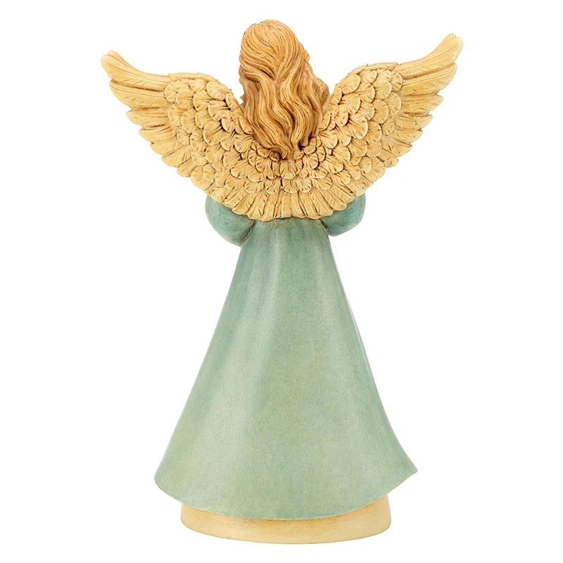 God Bless America Angel Figurine