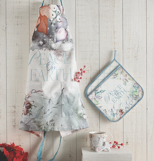 Pot Holder/Oven Mitt - Peace on Earth