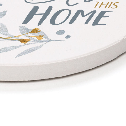 Round Coaster - Bless This Home