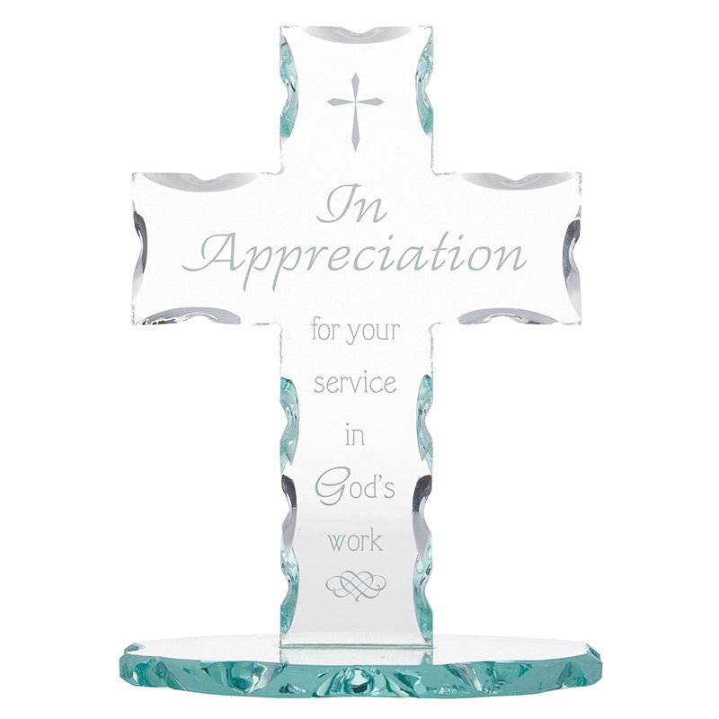 In Appreciation for your Service Standing Cross
