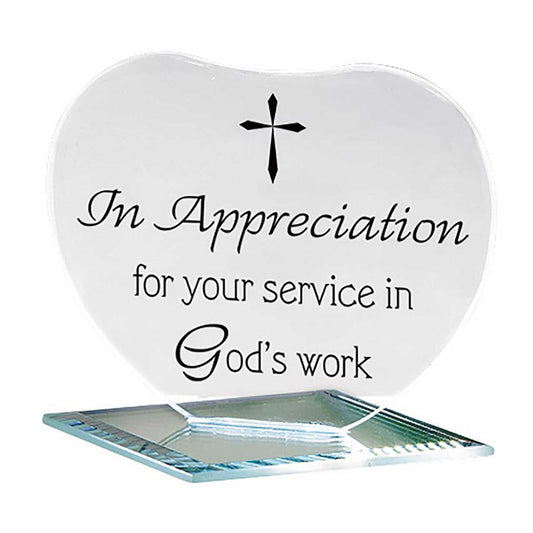 In Appreciation Heart Stand