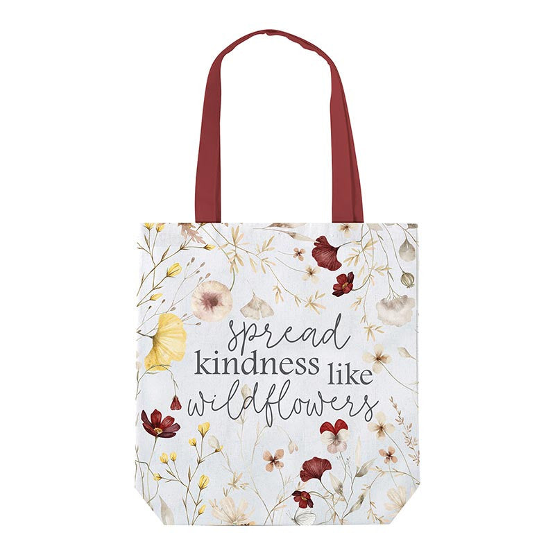 Like Wildflowers Collection Canvas Tote Bag