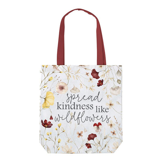 Like Wildflowers Collection Canvas Tote Bag