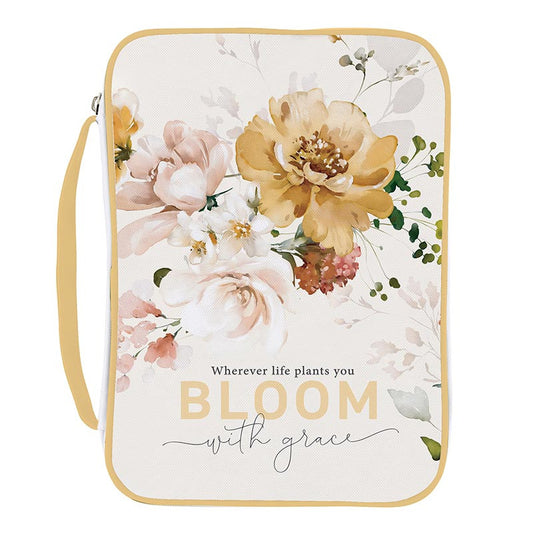 Bloom Collection Polyester Bible Cover