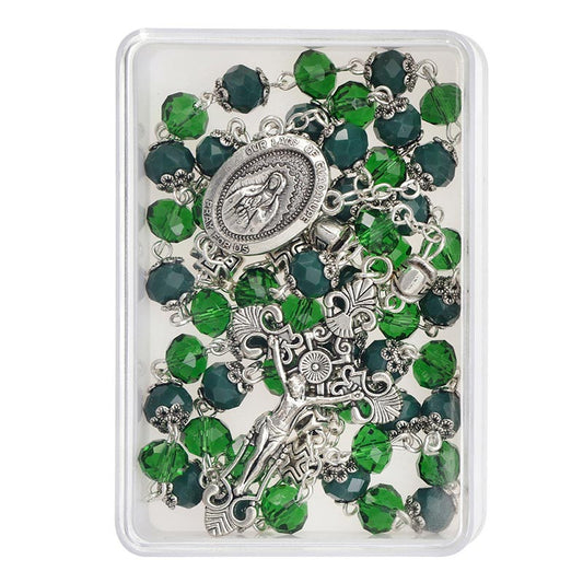 Sun Crystal Rosary - Our Lady of Guadalupe