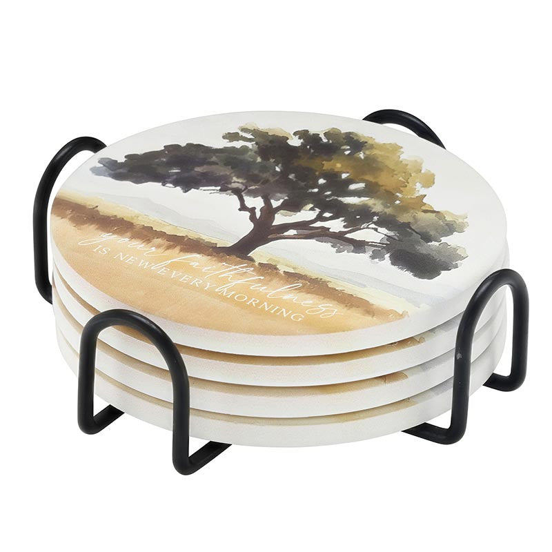 Tree of Life Coaster Set - Round