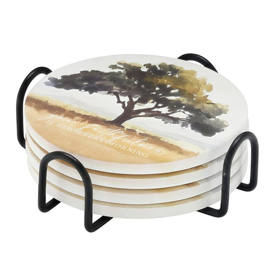 Tree of Life Coaster Set - Round