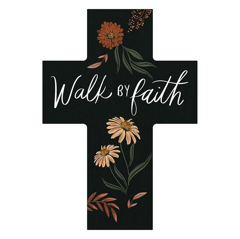 Gathered Grace Table Cross - Walk By Faith