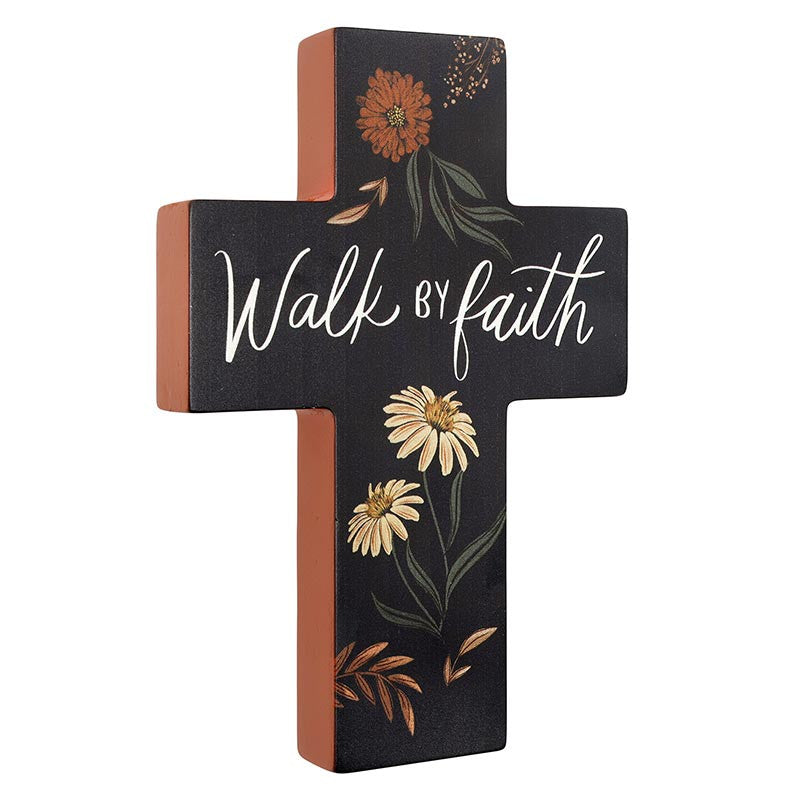 Gathered Grace Table Cross - Walk By Faith