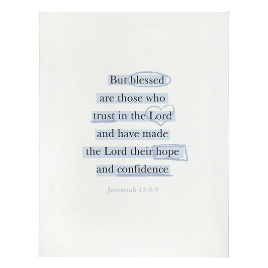 Notes Of Hope Canvas - But Blessed Are Those Who