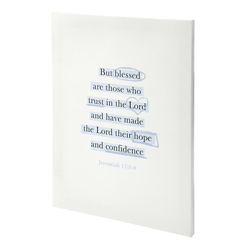 Notes Of Hope Canvas - But Blessed Are Those Who
