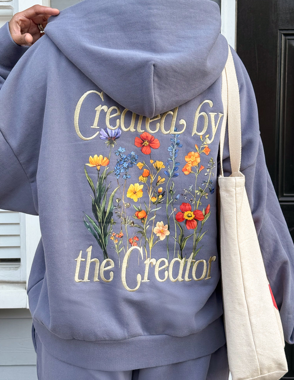 Created by the Creator Plum Full-Zip Hoodie
