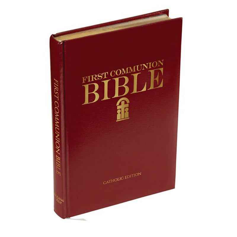 Kids First Communion Bible - Burgundy