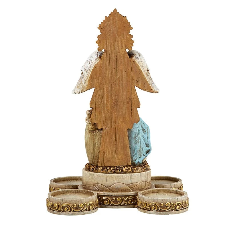Nativity Advent Candleholder