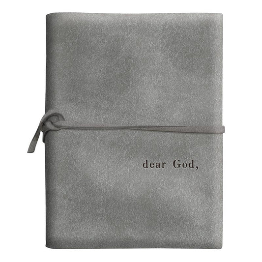 Suede Journal- Dear God,