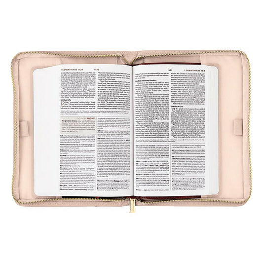 Simply Faith Bible Cover - Romans 8:28
