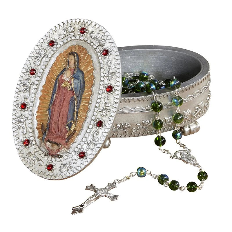 Guadalupe Rosary Box