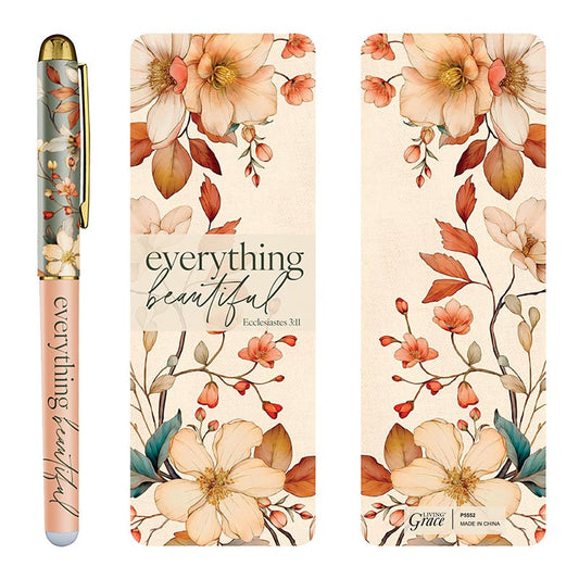 Everything Beautiful Pen & Bookmark Set
