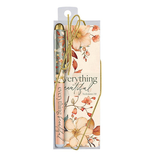 Everything Beautiful Pen & Bookmark Set