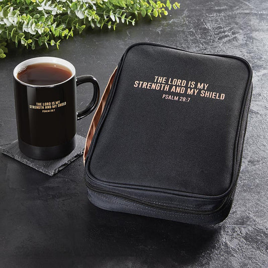 Bible Cover - Strength & Shield