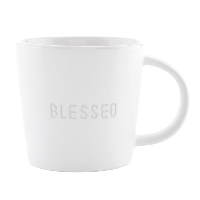 Ceramic Coffee Mug - Blessed