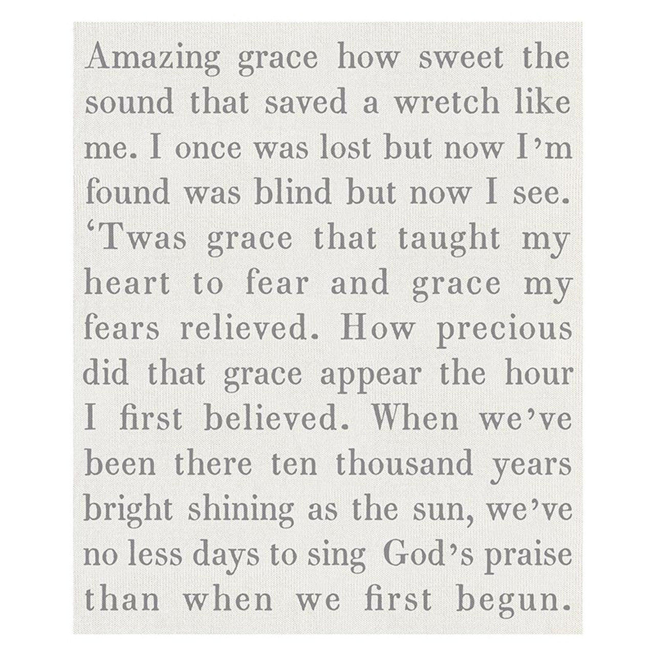 Luxe Throw - Amazing Grace