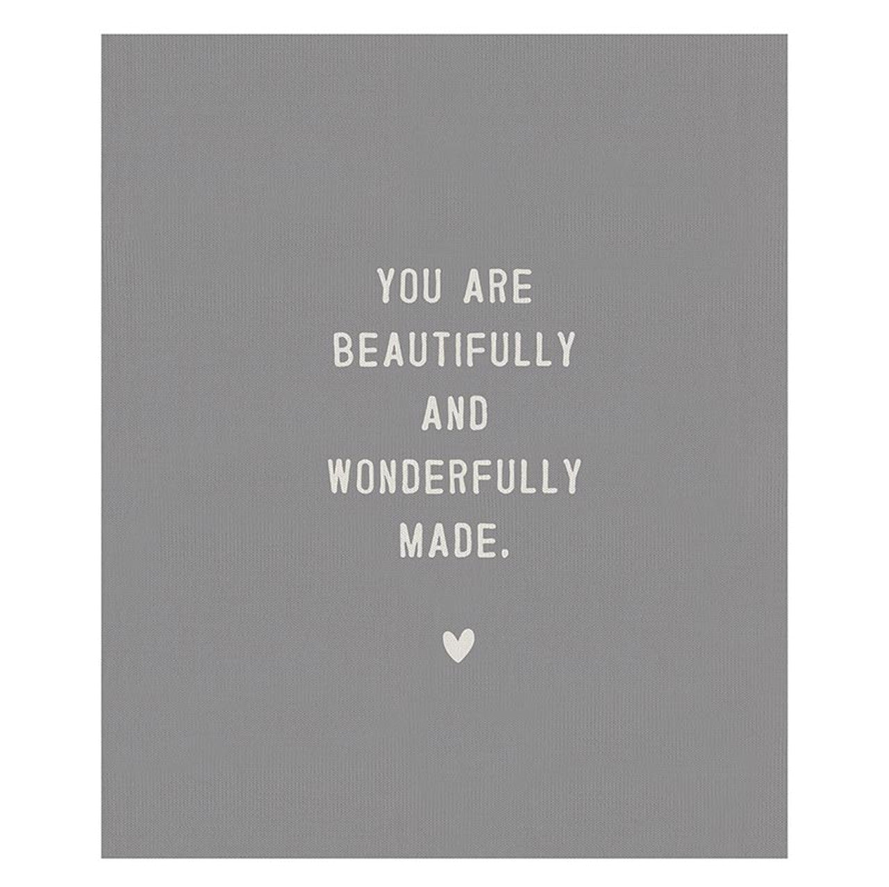 Luxe Throw - You Are Beautifully and Wonderfully Made