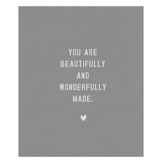 Luxe Throw - You Are Beautifully and Wonderfully Made