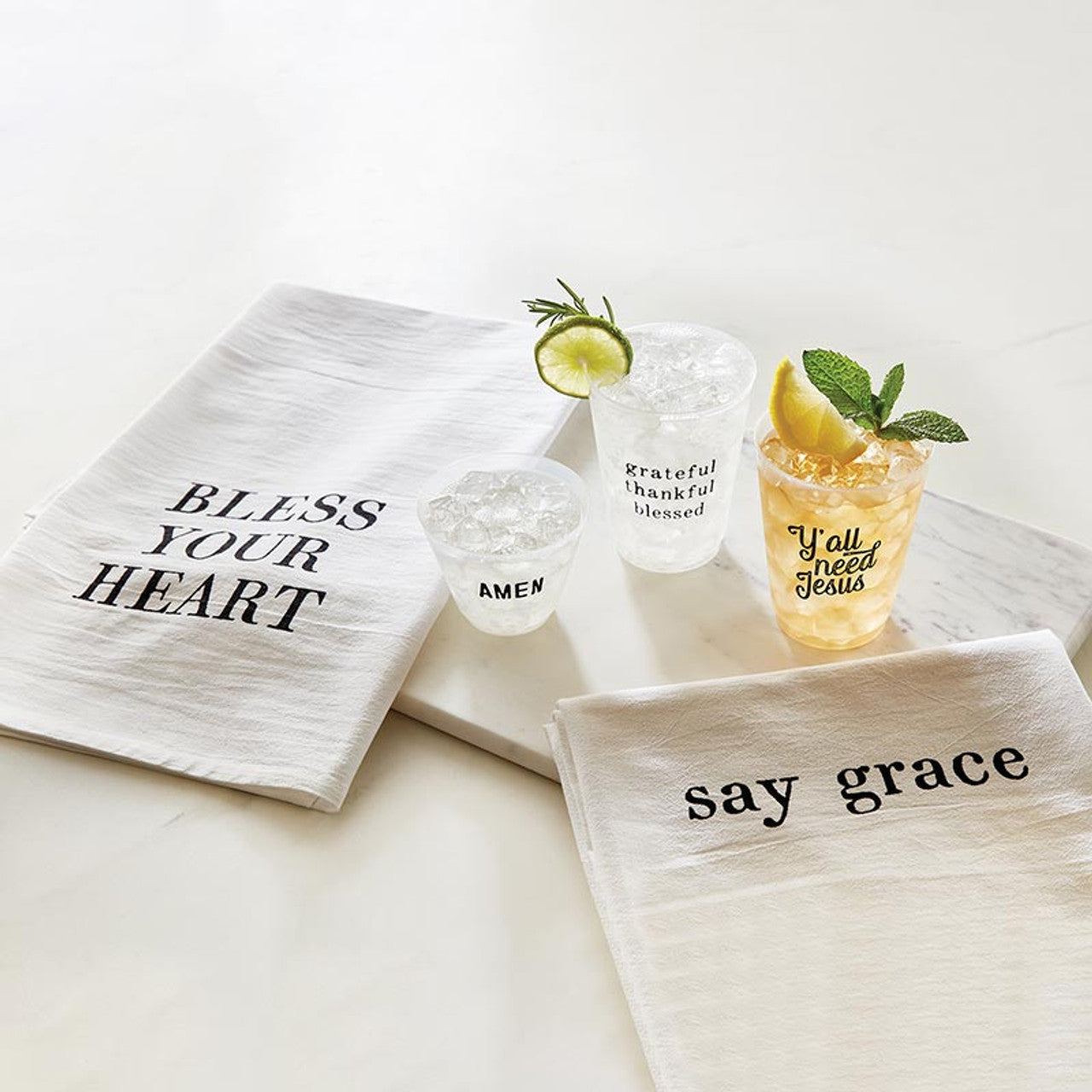 Face to Face Frost Cups - Y'all Need Jesus - Set of 8