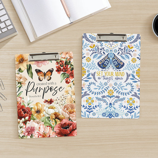 Created With A Purpose Clipboard