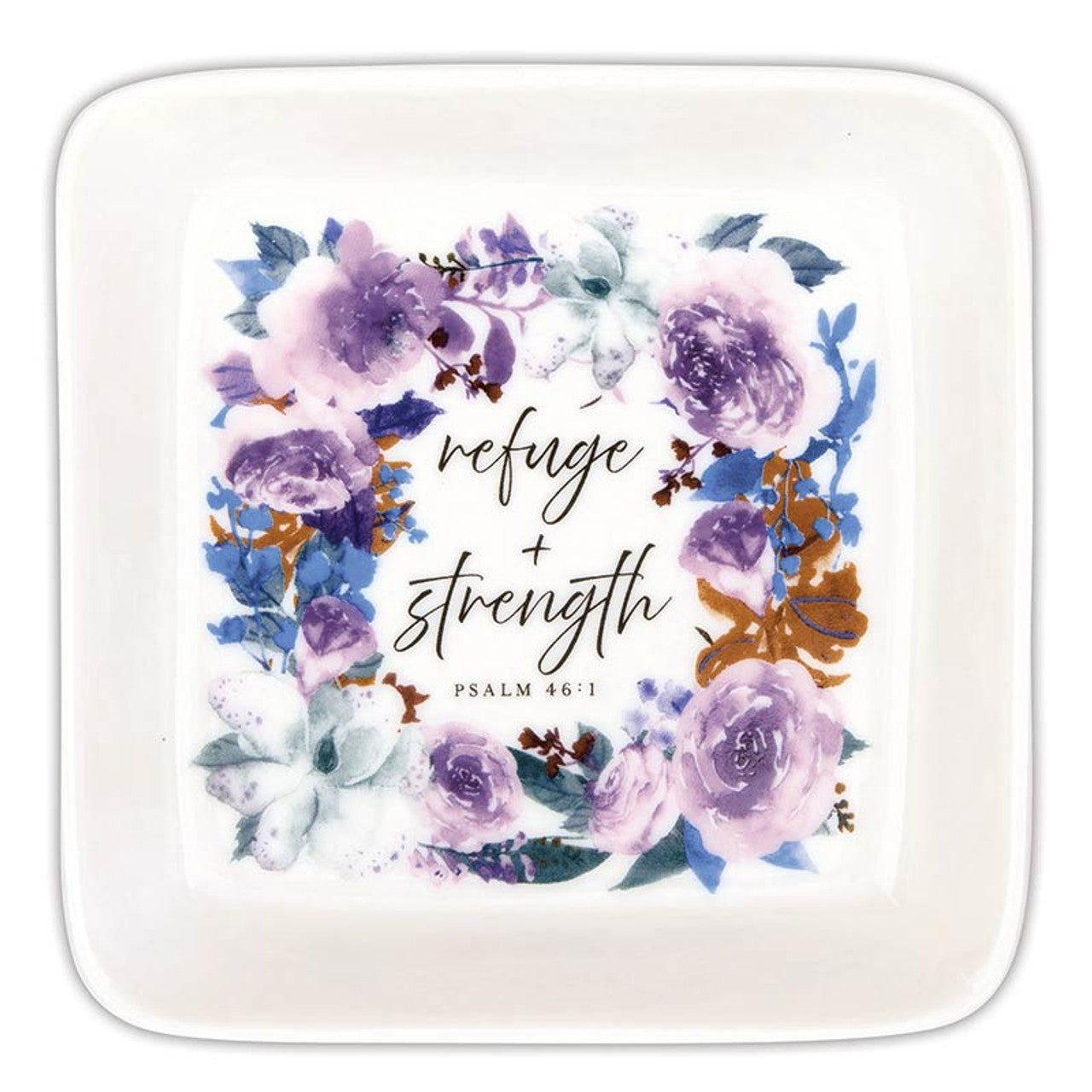 Trinket Tray - Refuge and Strength