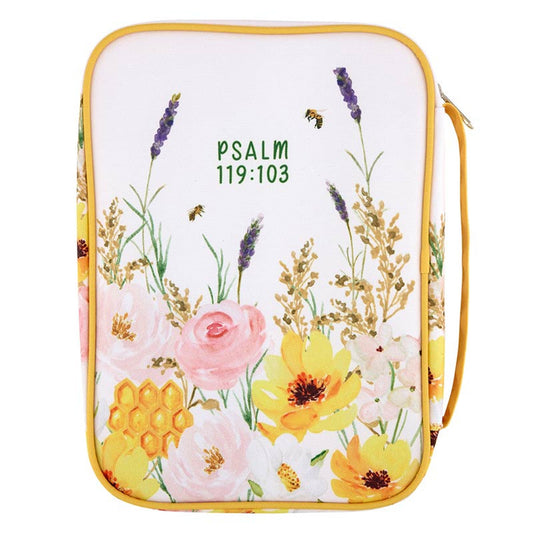 Bible Cover - Sweeter Than Honey