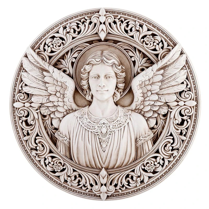 Saint Michael Garden Plaque
