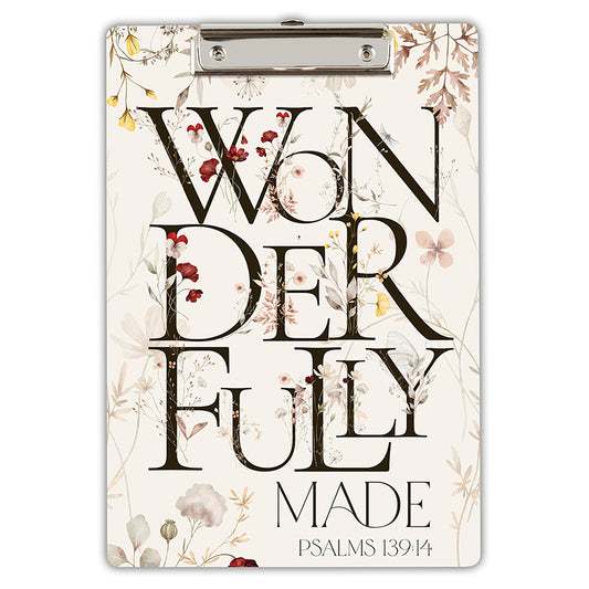 Wonderfully Made Clipboard