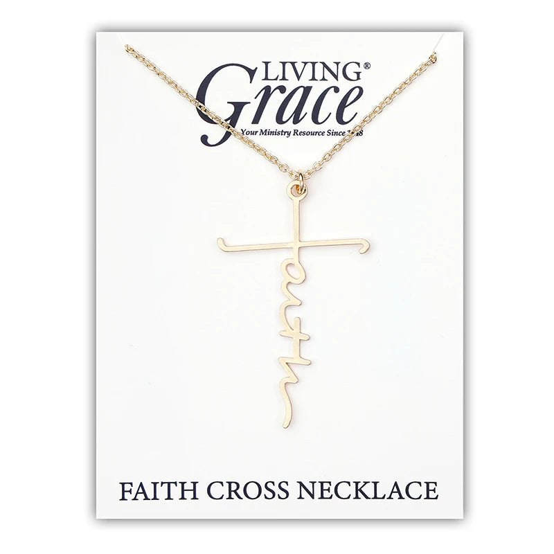 Faith Cross Necklace