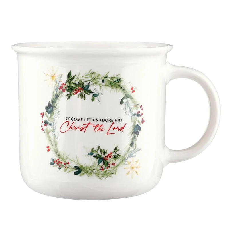 Mug - O Come Let Us Adore Him