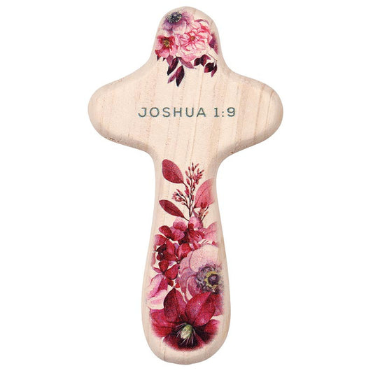 Handheld Cross - Strong and Courageous