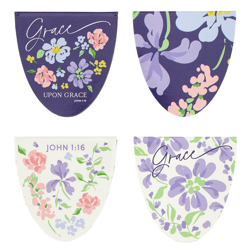 Grace Upon Grace Magnetic Bookmarks (4Asst)