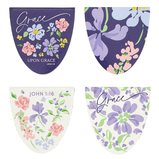 Grace Upon Grace Magnetic Bookmarks (4Asst)